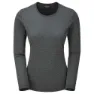 Montane Mono Langarmet T-skjorte, Charcoal