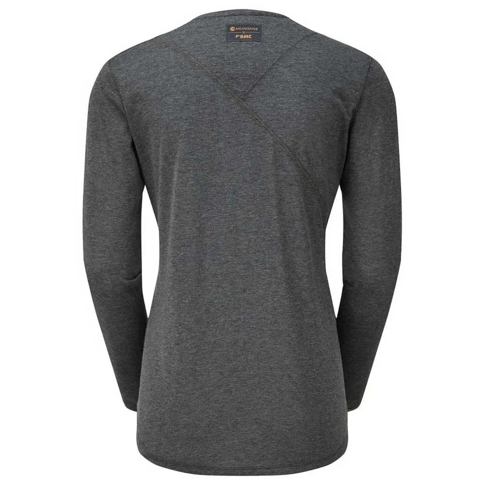 Montane Mono Langarmet T-skjorte, Charcoal Montane Mono Langarmet T-skjorte, Charcoal