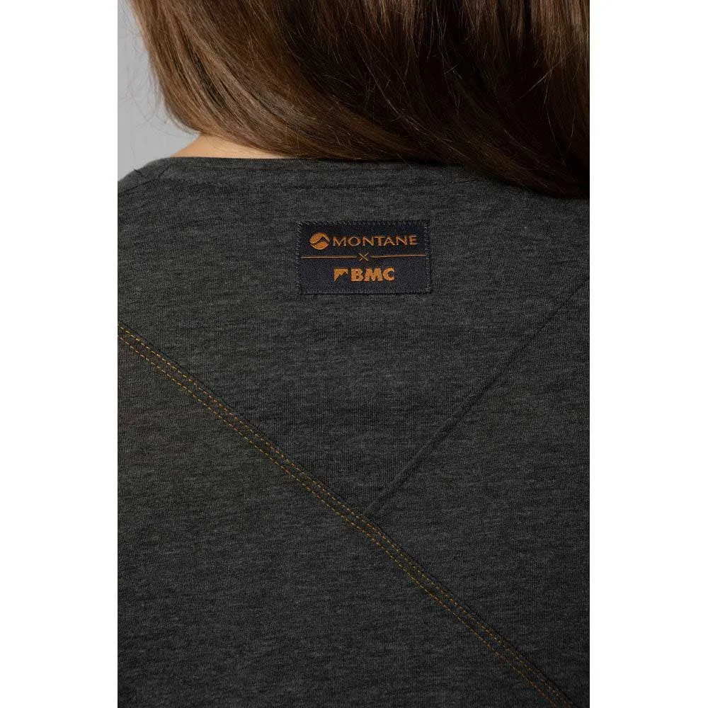 Montane Mono Langarmet T-skjorte, Charcoal Montane Mono Langarmet T-skjorte, Charcoal