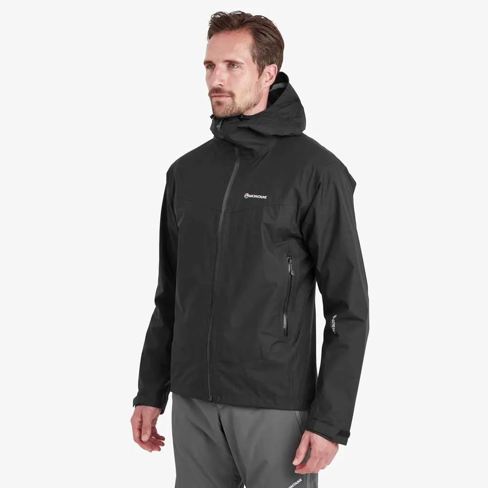 Montane Pac Plus Goretex Jakke, Black Montane Pac Plus Goretex Jakke, Black