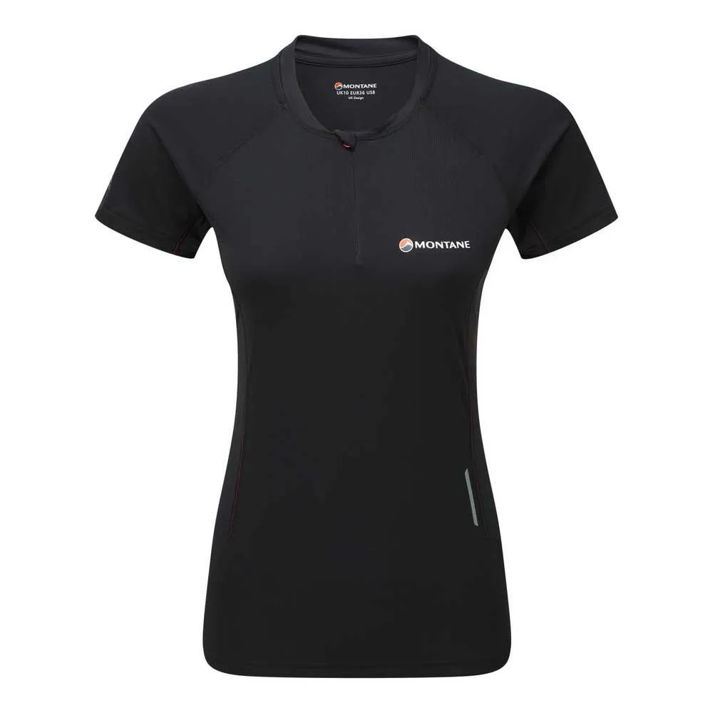 Montane Snap Kortarmet T-skjorte, Black Montane Snap Kortarmet T-skjorte, Black