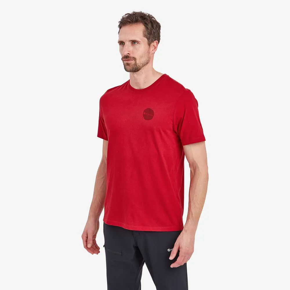 Montane Transpose Kortarmet T-skjorte, Acer red