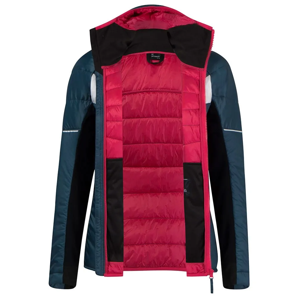 Montura Cervino Hoody Fleecejakke Med Hette, Ash blue / pink sugar Montura Cervino Hoody Fleecejakke Med Hette, Ash blue / pink sugar