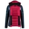 Montura Cervino Hoody Fleecejakke Med Hette, Ash blue / pink sugar