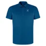 Montura Outdoor Zip Kortermet Poloskjorte, Deep blue