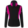 Montura Premium Wind Fleecejakke Med Hette, Black / intense violet