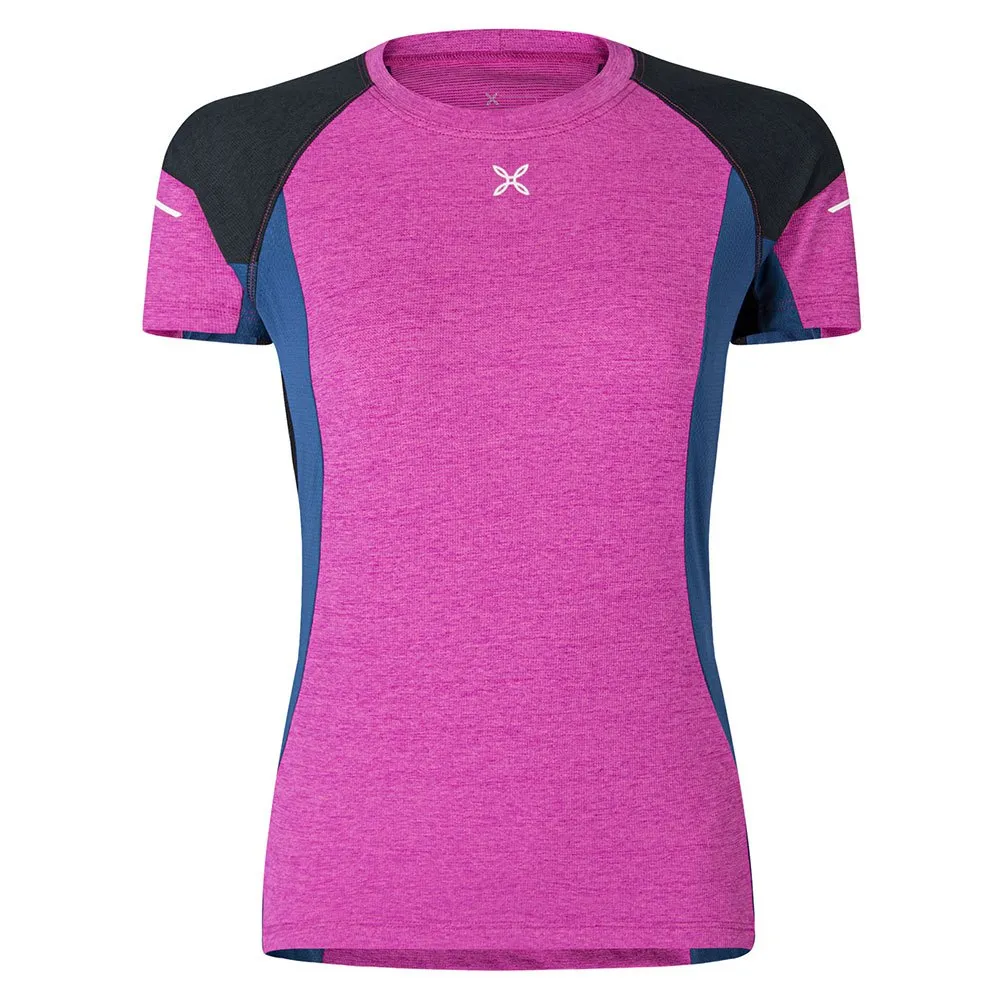 Montura Run Energy Kortarmet T-skjorte female, Intense violet / deep blue