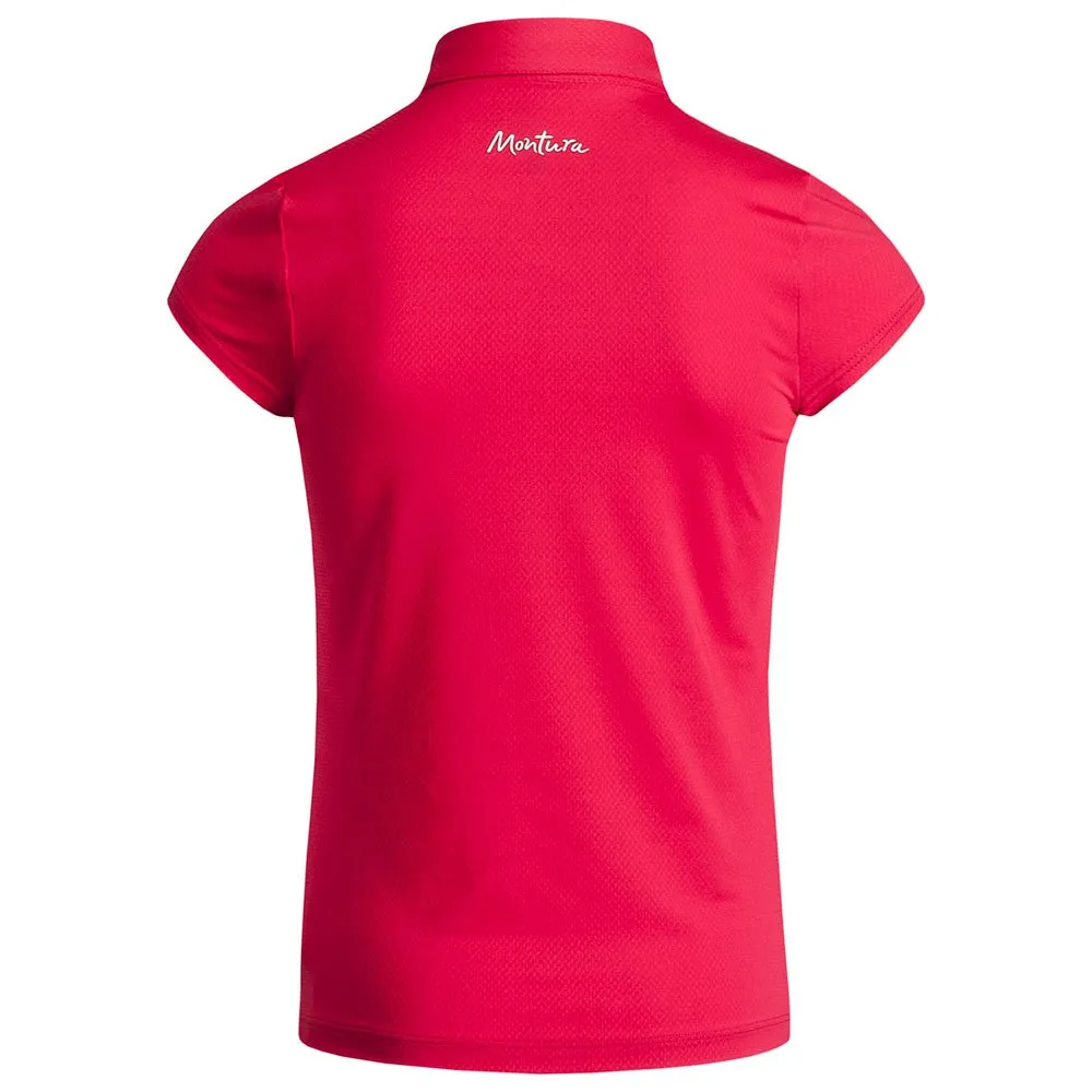 Montura Sunny Play Kortermet Poloskjorte, Pink sugar, 7-8Y Montura Sunny Play Kortermet Poloskjorte, Pink sugar, 7-8Y