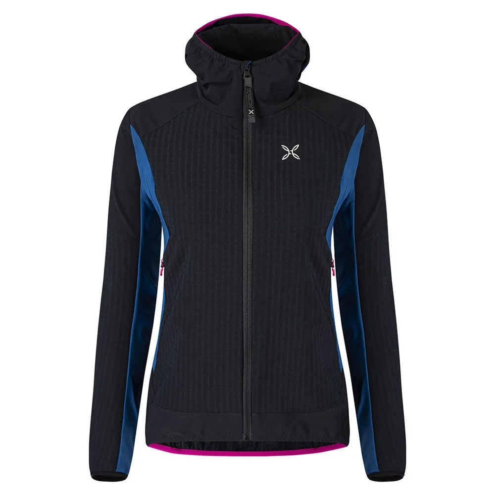 Montura Wind Revolution Softshelljakke, Black / deep blue