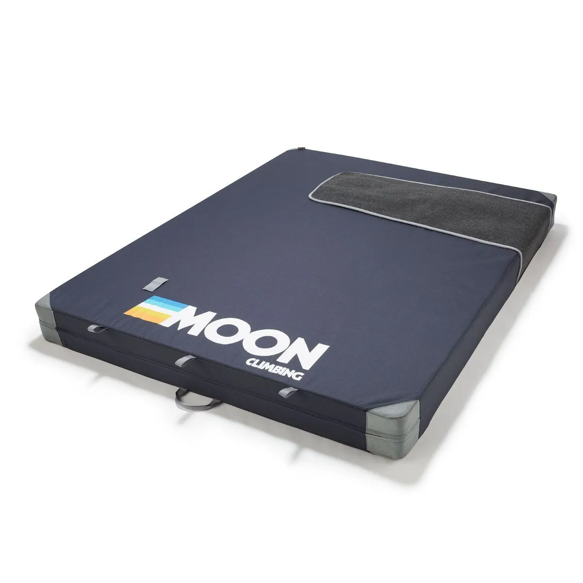 Moon Climbing Moon Saturn Crash Pad, Retro stripe indigo Moon Climbing Moon Saturn Crash Pad, Retro stripe indigo