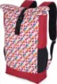 Retro stripe true red