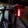 Moon Helix Max Baklys, Black / red, 250 Lysstyrker