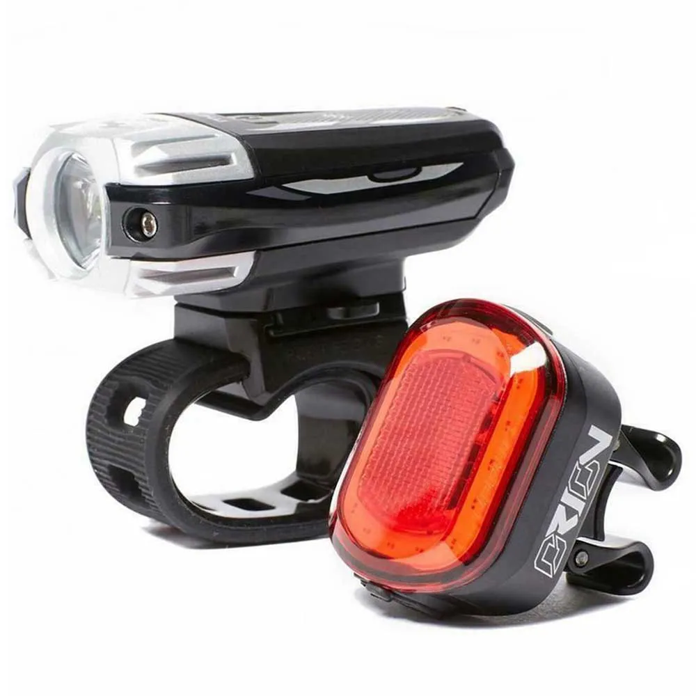 Moon Meteor C1 / Orion Sykkellyktesett, Black, 700 Lysstyrker