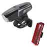 Moon Meteor-x Auto Pro / Comet-x Sykkellyktesett, Black, 600 Lysstyrker