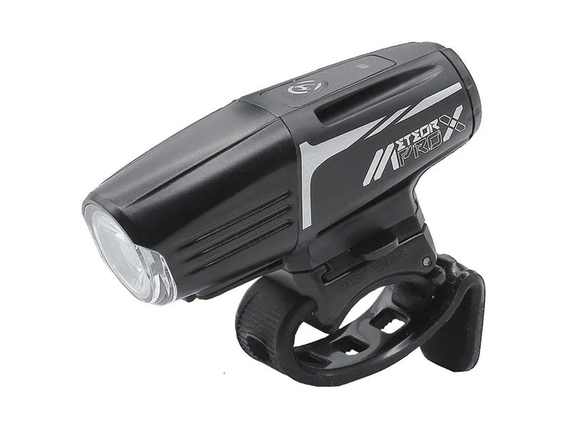 Moon Meteor X Auto Pro Frontlys, Black, 600 Lysstyrker Moon Meteor X Auto Pro Frontlys, Black, 600 Lysstyrker