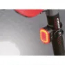 Moon Orion Baklys, Black / red, 50 Lysstyrker
