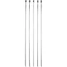 MooseRacing 304-0508 Kabelbindere, Silver, One Size