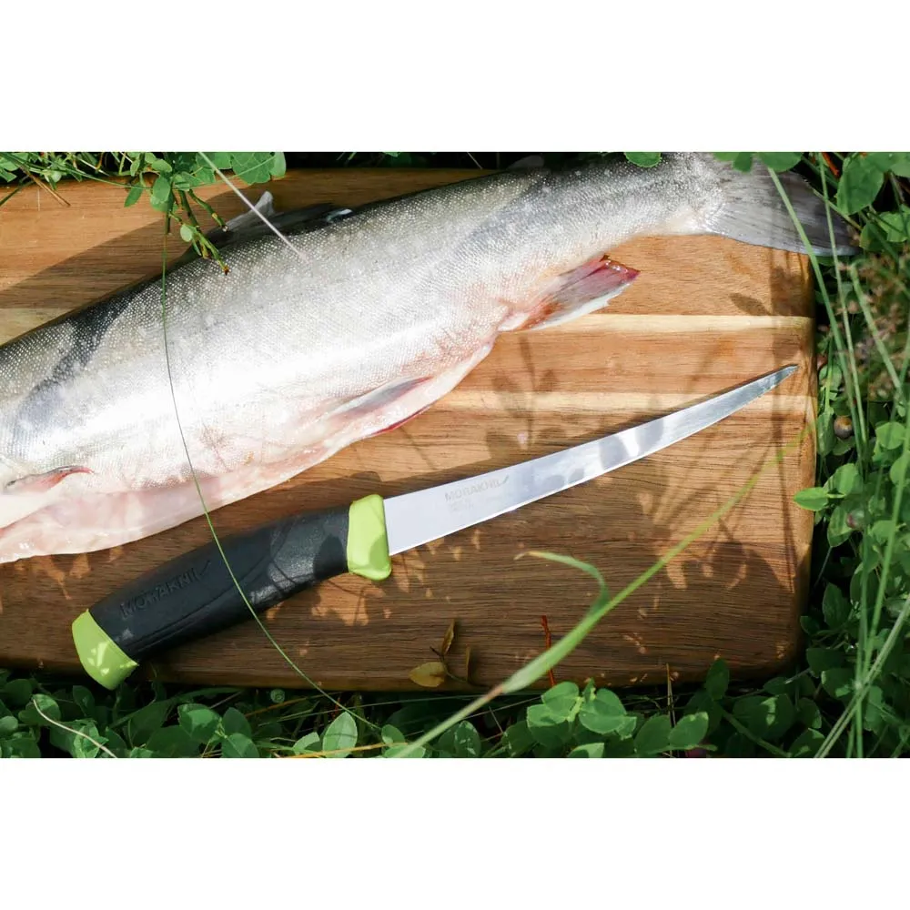 Morakniv Companion Fishing Fillet 155 Kniv, Lime green, One Size Morakniv Companion Fishing Fillet 155 Kniv, Lime green, One Size