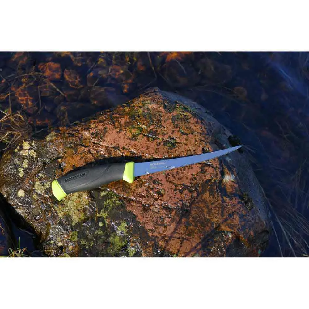 Morakniv Companion Fishing Fillet 155 Kniv, Lime green, One Size Morakniv Companion Fishing Fillet 155 Kniv, Lime green, One Size