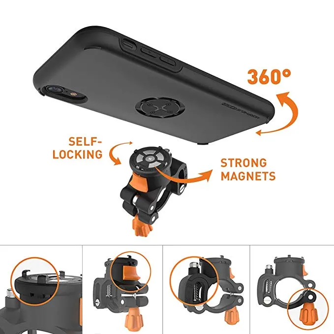 Morpheus-Labs M4s Bike Kit til iPhone inkludert extremecover