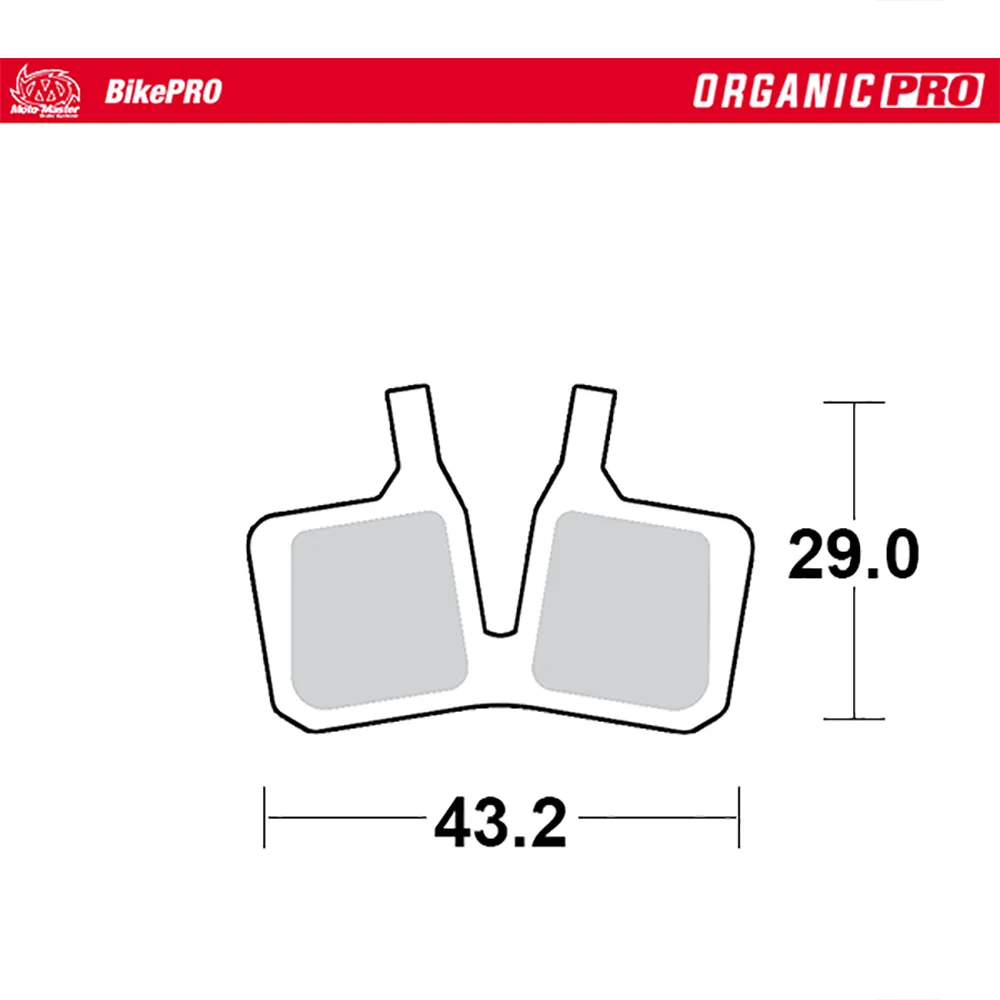 Moto-master 732133 Magura Mt5 Organiske Skivebremseklosser, Grey, One Size Moto-master 732133 Magura Mt5 Organiske Skivebremseklosser, Grey, One Size