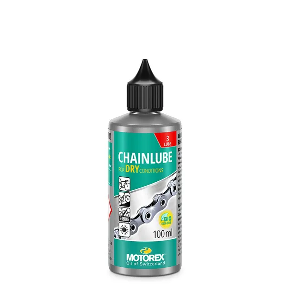 Motorex Chainlube Dry Conditions 100 ml Dryppflaske Motorex Chainlube Dry Conditions 100 ml Dryppflaske