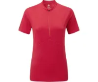 Mountain Equipment Nava SS Zip Tee Women