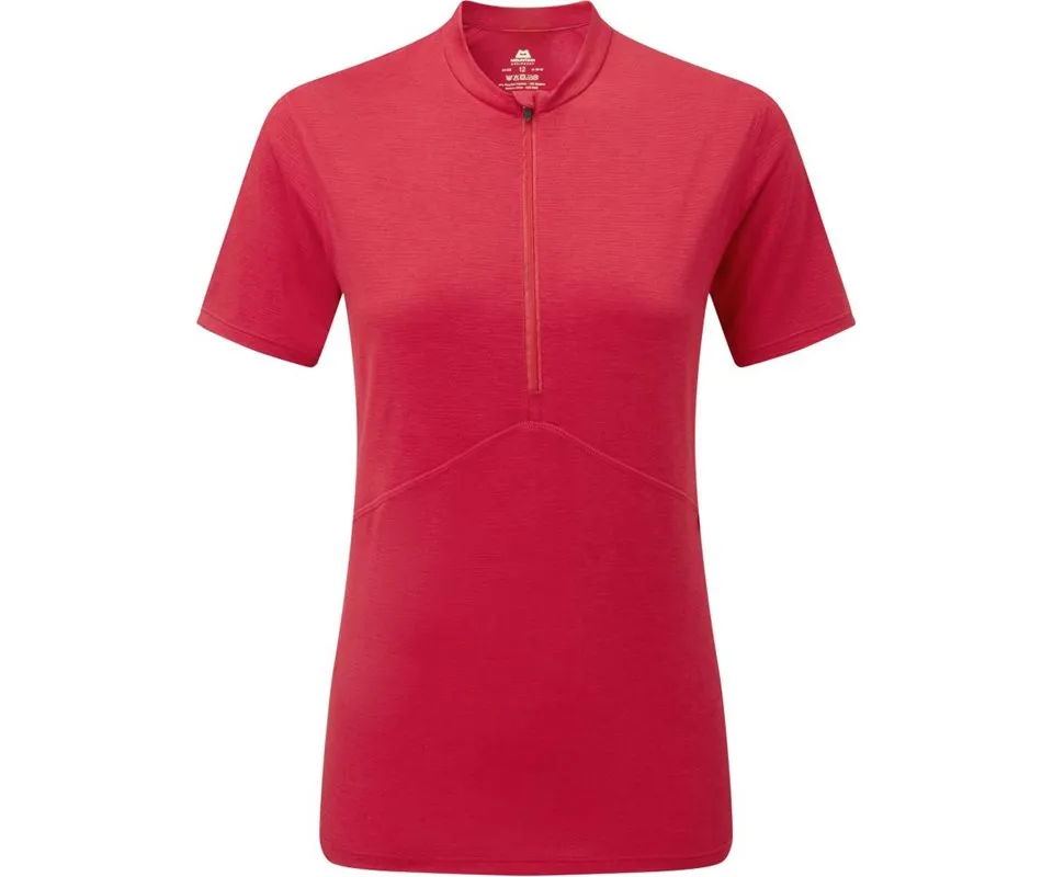 Mountain Equipment Nava SS Zip Tee Women