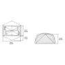 Mountain Hardwear Aspect 2p Telt, Grey ice, 2 Steder