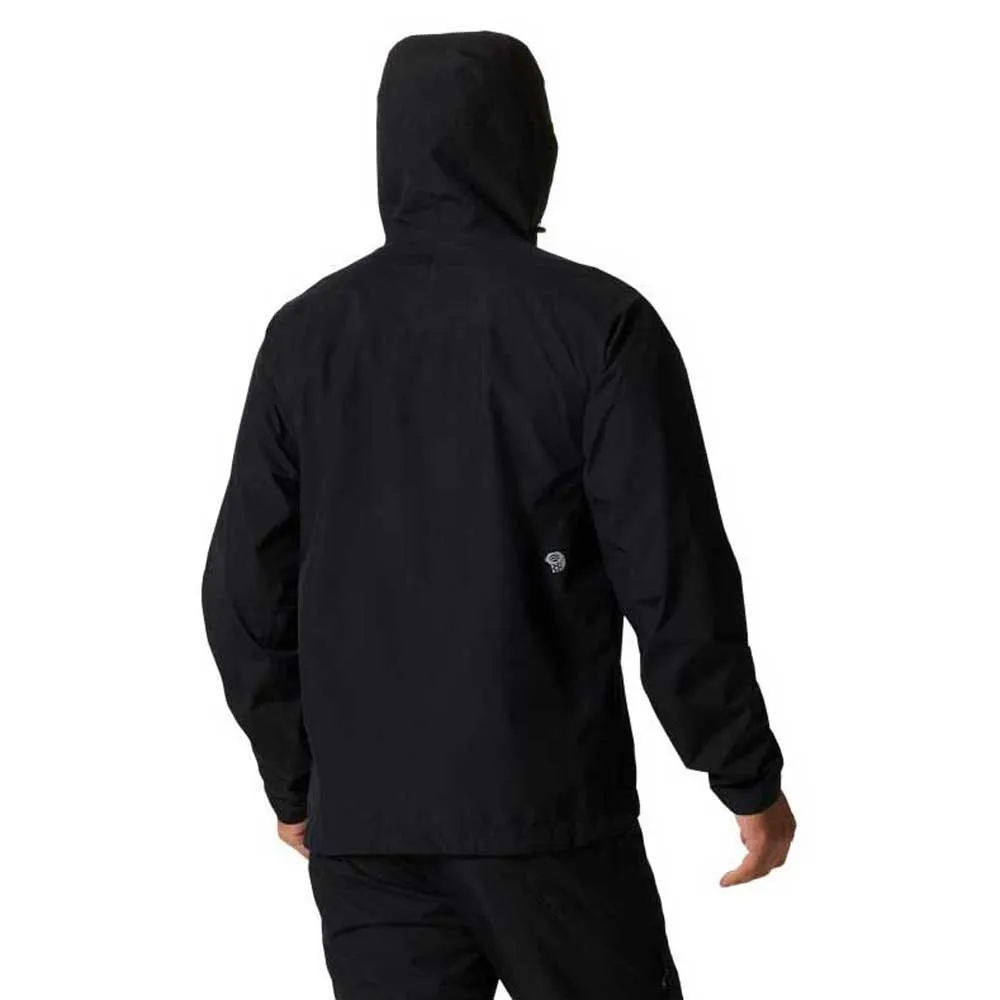 Mountain Hardwear Exposure Goretex Jakke, Black Mountain Hardwear Exposure Goretex Jakke, Black
