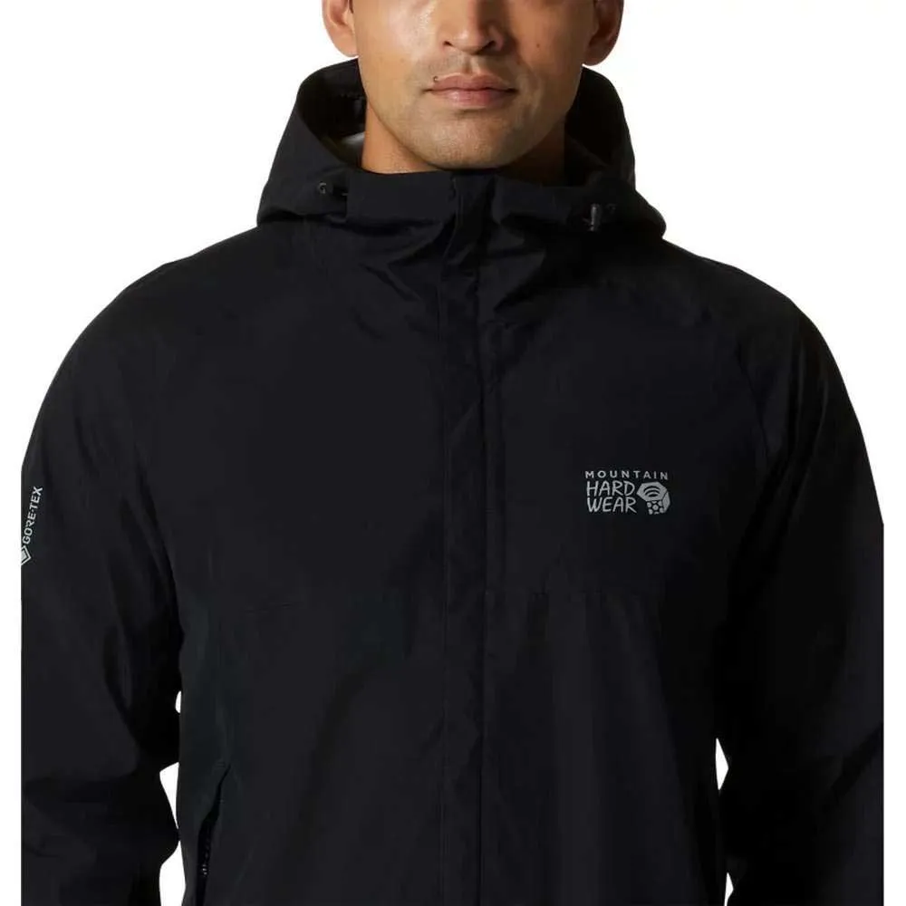 Mountain Hardwear Exposure Goretex Jakke, Black Mountain Hardwear Exposure Goretex Jakke, Black