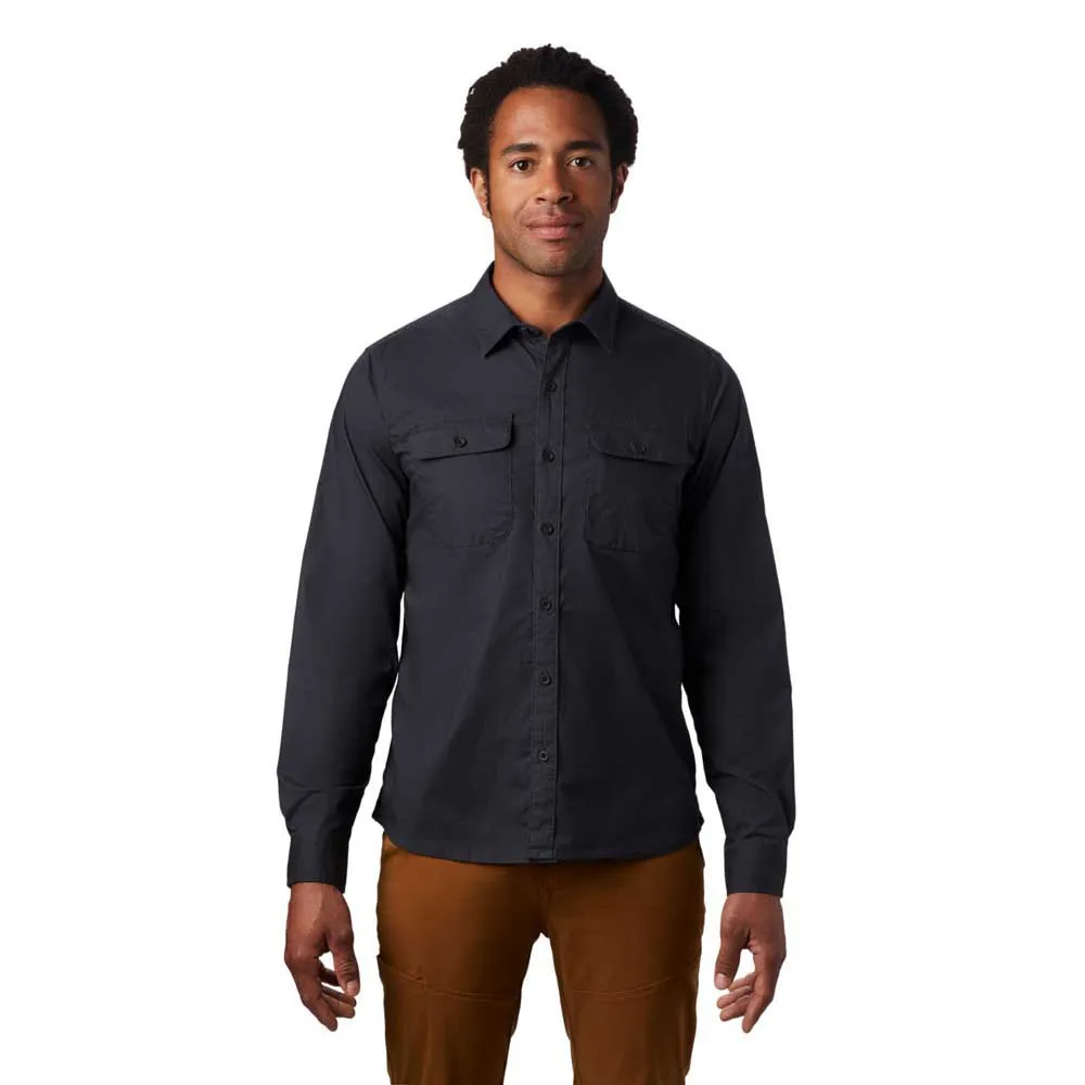 Mountain Hardwear J Tree Skjorte Med Lange Ermer, Dark storm