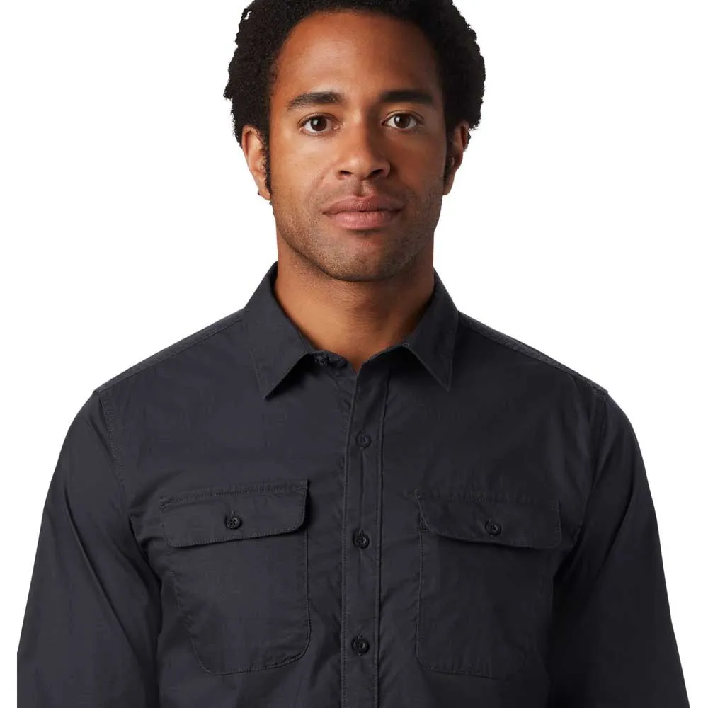 Mountain Hardwear J Tree Skjorte Med Lange Ermer, Dark storm