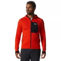 Mountain Hardwear Mens Polartec® Power GridT Full Zip Hoody