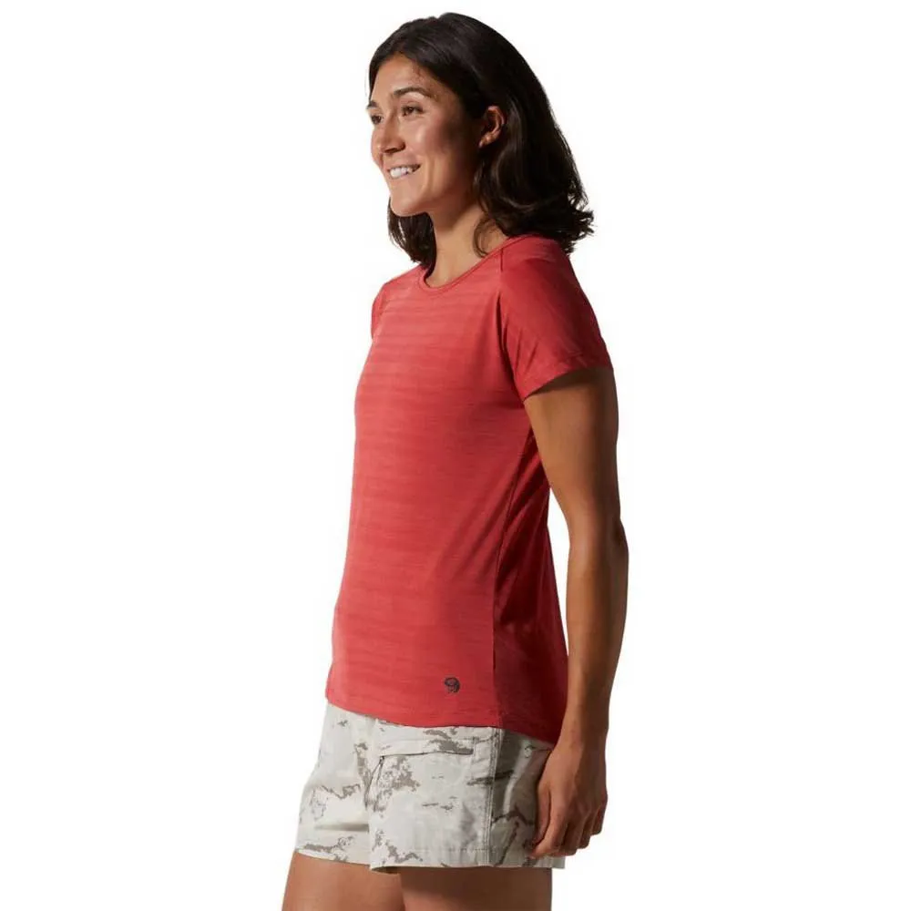 Mountain Hardwear Might Stripe Kortarmet T-skjorte