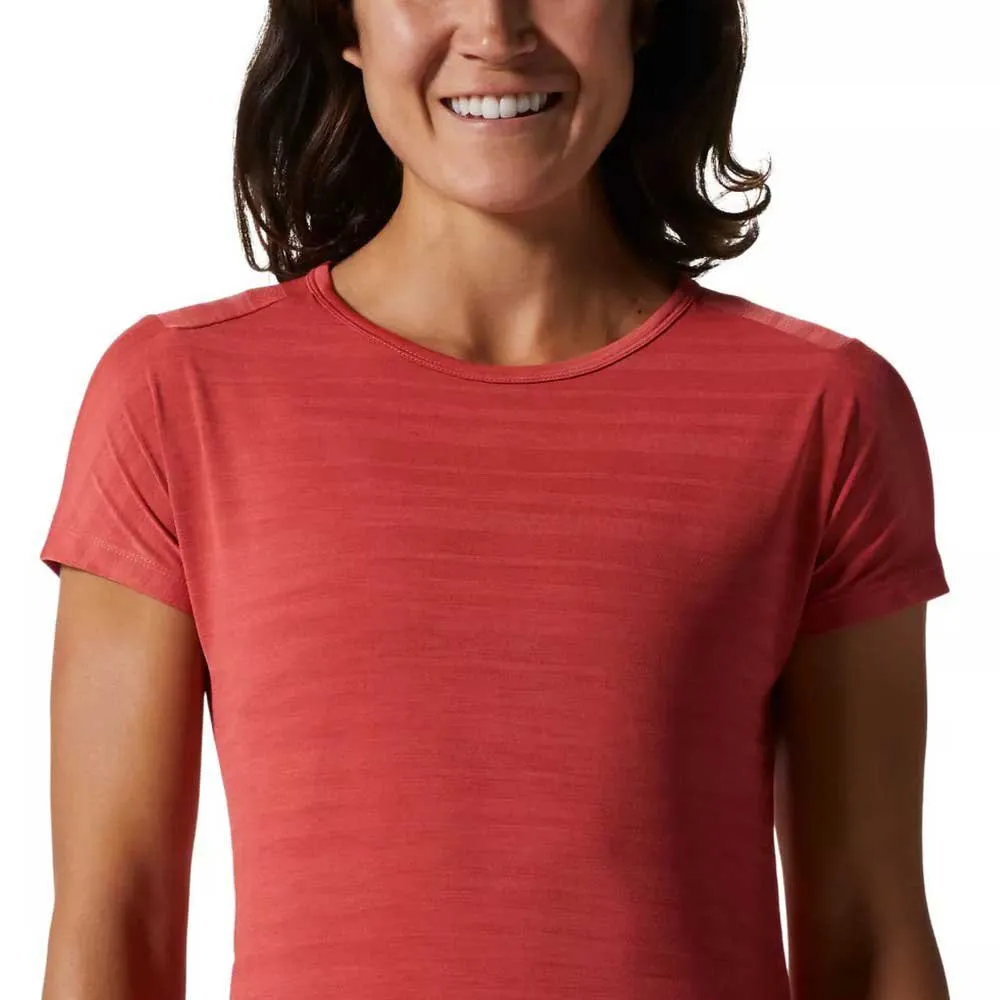 Mountain Hardwear Might Stripe Kortarmet T-skjorte