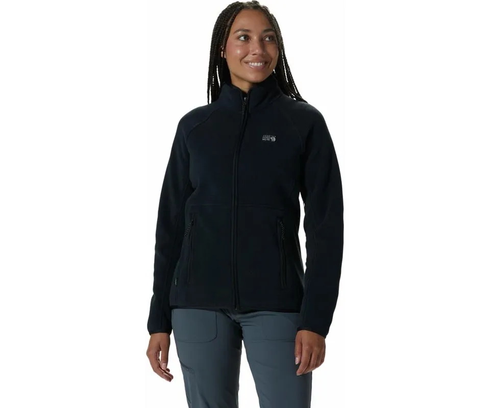 Mountain Hardwear Polartec Double Brushed Full-Zip JacketWomen, Black
