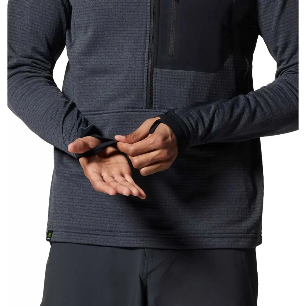 Mountain Hardwear Polartec® Power Grid Fleecejakke Med Halv Glidelås