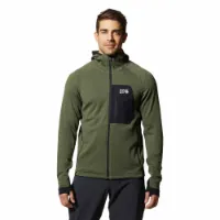 Mountain Hardwear Polartec® Power Grid™ Genser Med Hel Glidelås
