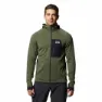 Mountain Hardwear Polartec® Power Grid™ Genser Med Hel Glidelås