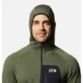 Mountain Hardwear Polartec® Power Grid™ Genser Med Hel Glidelås