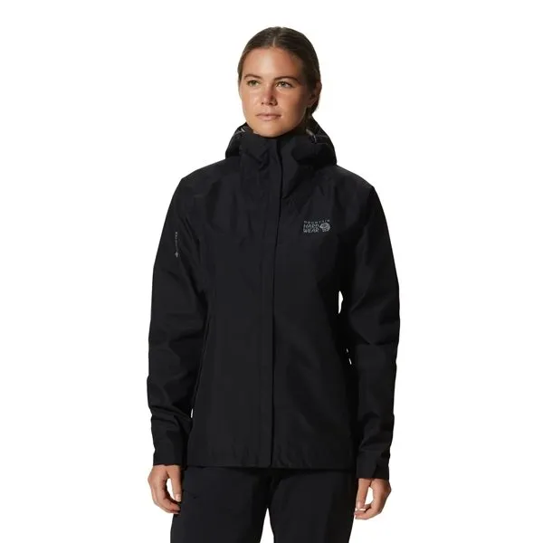 Mountain Hardwear Womens Exposure/2™ Gore-Tex Paclite® Jacket, Black