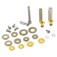 MSC BIKES Bolt Kit For White Hunter Skrue MSC BIKES Bolt Kit For White Hunter Skrue