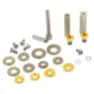 MSC BIKES Bolt Kit For White Hunter Skrue, Golden, One Size