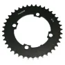 MSC BIKES Cnc Alu 4 Arm 104 Bcd Kjettingring, Black, 42t