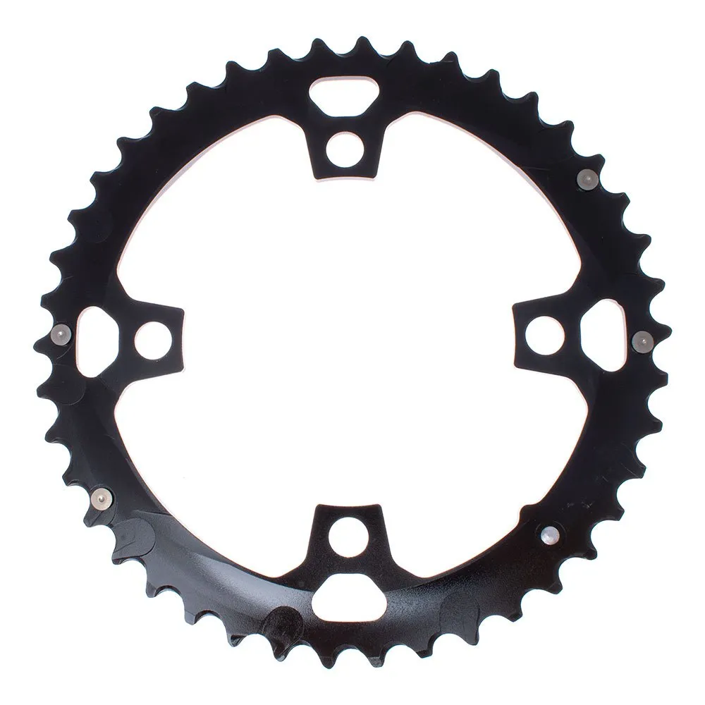 MSC BIKES Cnc Alu7075 4 Arm 104 Bcd Pl42tc Kjettingring, Black, 42t