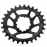 MSC BIKES Direct Mount Sram Bb30 Oval Kjettingring, Black, 28t