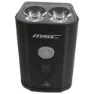 MSC BIKES Frontlys, Black, 900 Lysstyrker