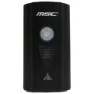 MSC BIKES Frontlys, Black, 900 Lysstyrker