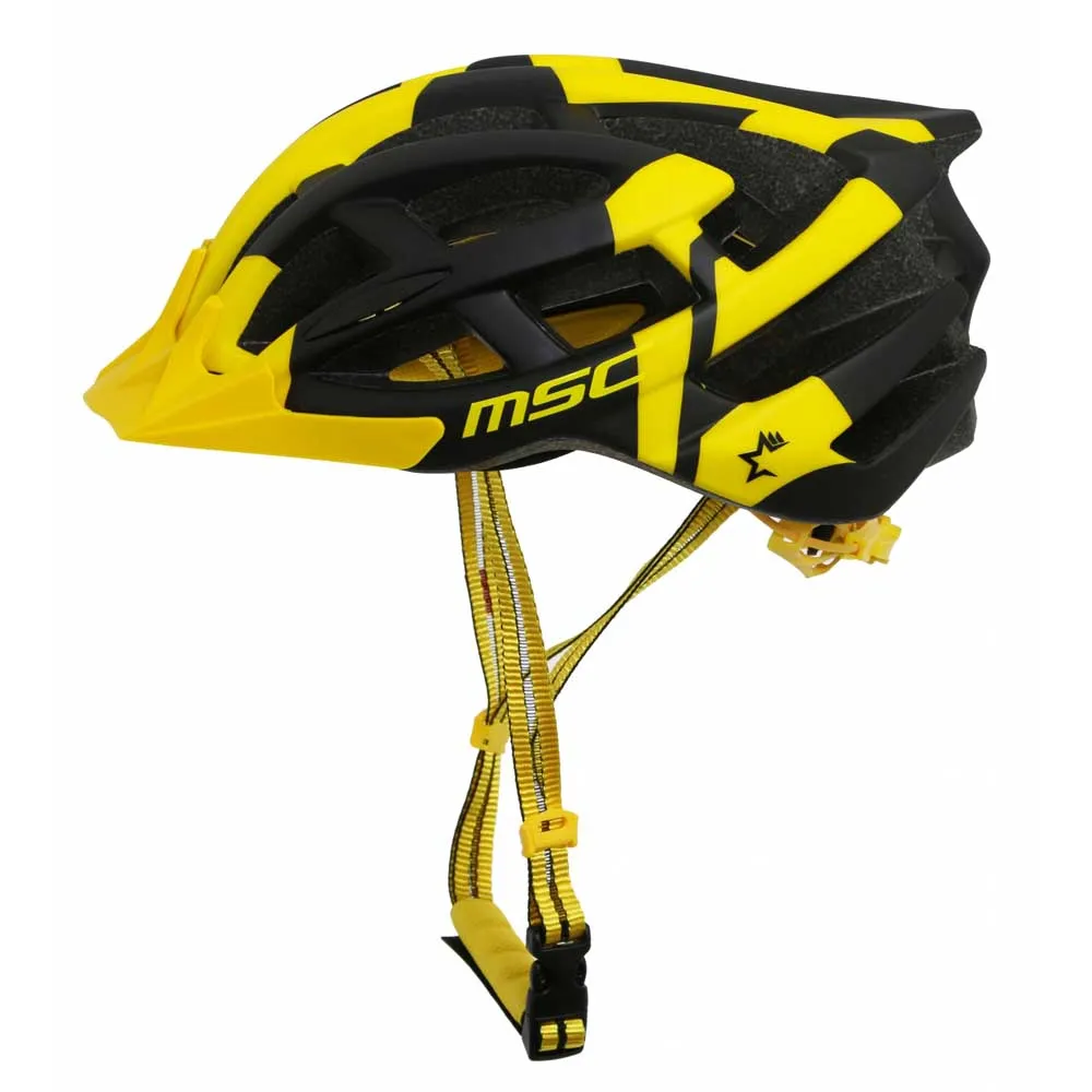 MSC BIKES Hx100smbkye Mtb-hjelm, Black / yellow MSC BIKES Hx100smbkye Mtb-hjelm, Black / yellow